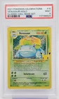 2021 Pokemon Celebrations Classic Collection Venusaur Holo Card #15 PSA 9