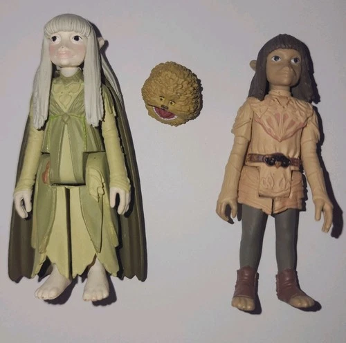 The Dark Crystal Kira & Jen Funko Super ReAction Fizzgig Jim Henson 2016 Figures