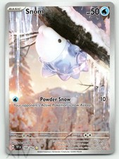 snom pokemon card full art Custom Painted Placeholder Image Provided Snom #168 Prices | Pokemon