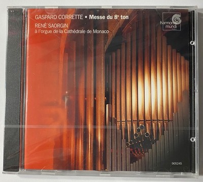 GASPARD CORRETTE Messe for Organ JULLIEN RENE SAORGIN organ de Monaco SEALED CD