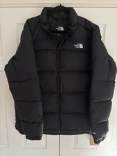 Men's The North Face XL Diablo Down Jacket - BNWT Black Full Zip Coat RRP £300