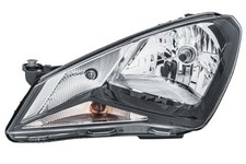 HELLA Headlight Headlamp Left Lamp Type H4 W21/5W PY21W 12V Fits Seat Mii