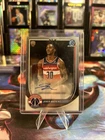 Topps Bowman Chrome Auto Rookie #BCA-JW Jamir Watkins Washington Wizards 2025-26