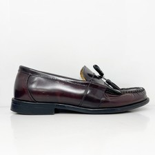 Nunn Bush Mens Keaton 84198-601 Brown Leather Slip On Loafer Shoes Size 9 M