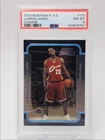 LEBRON JAMES 2003-04 BOWMAN CHROME ROOKIES & STARS CAVALIERS RC PSA 8 Q3325