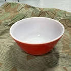 Vintage Pyrex Primary Red #402 Glass 1 1/2 Qt Nesting Mixing Bowl Made in USA