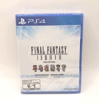 Final Fantasy I-VI Pixel Remaster (PlayStation 4, PS4) US Version [Brand New]