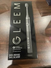 Gleem Electric Power Toothbrush Battery Black with Case 