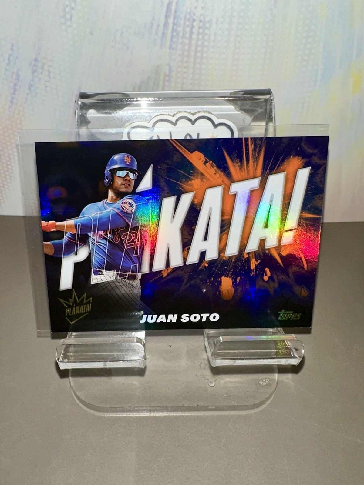 2025 Topps Mets Juan Soto Plakata! Case Hit SSP