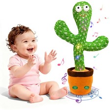 Interactive Dancing Talking Cactus Toy, Repeat What You Say