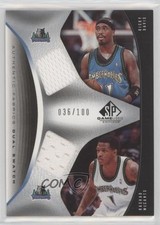 2006-07 SP Game Used Edition 36/100 Ricky Davis Rashad McCants #AFD-DM s7f