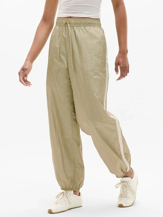 Athleta Daybreak Mid Rise Parachute Pants On Sale Now