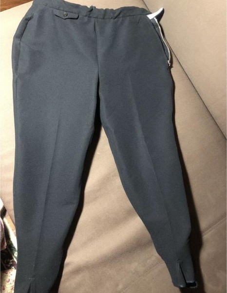 Women Bogner Trousers Black Wool 38 / M / 46