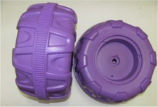 Dynacraft Purple Disney Princess Wheel Set of 2 Part  FUSGL0566-2070