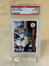 Brandon Belt - 2011 Topps #605 Rookie RC (Low Pop) SF Giants
