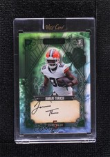 2024 5 Card Draw Blue/Green Green Foil 2/2 Jamari Thrash Rookie Auto RC 1co7. rookie card picture