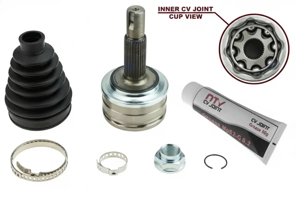 Driveshaft CV joint Front Axle Left NPZ-TY-105 NTY for TOYOTA AURIS AURIS Estate