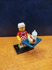 LEGO Minifigures Series 17 No. 6 Hot Hog Seller - Hot Dog Vendor #