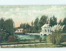 Divided-Back PARK SCENE Los Angeles California CA H3766