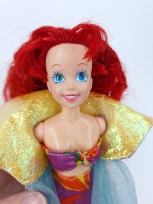The Little Mermaid Ariel Doll Vintage Tyco Disney 1990s With Clothing