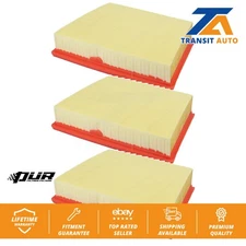 Engine Air Filter (3 Pack) For Jaguar F-Pace Land Rover Range Velar XE XF 2.0L