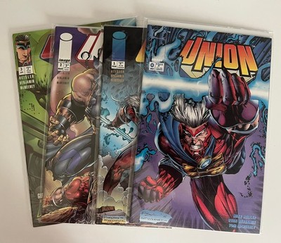 Image - 1995 Union - Issues 0-1-2-3 each issue contains pinups by var artists