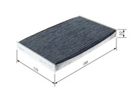 NEU - Bosch 1987435591 Filter, Innenraumluft FüR CitroËN Opel