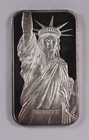 1986 Engelhard MTB Statue of Liberty 1 Troy Ozt .999 Fine Silver Bar