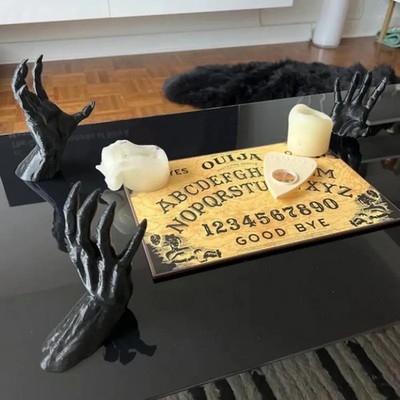 Gothic Halloween Kerzenhalter Dekorativer Dämonenhand Wandmontage Spooky Horror