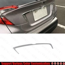 2018-22  For Toyota CHR C-HR Chrome Silver Rear Door Trunk Tailgate Strip Trim