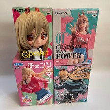Chainsaw Man Power Figure 4 Set Unopened Mint From Japan