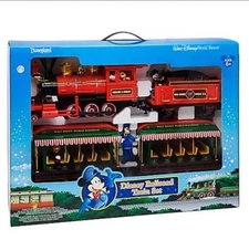 Disney Parks Railroad Train Set Playset Exclusive Authentic Lights and Sounds