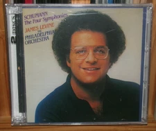 ROBERT SCHUMANN THE FOUR SYMPHONIES JAPAN PROMO CD JAMES LEVINE &PHILADELPHIA OR