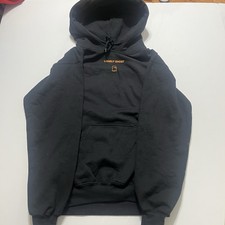 Lonely Ghost Black Hooded Sweatshirt. Size Small