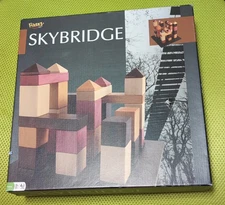 SKYBRIDGE 3D Strategic Wooden Blocks Board Game by Gigamic 100% Complete FLAW