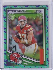 2025 Panini Score Travis Kelce 351/399 Score-a-Treat Bats #232 - Chiefs