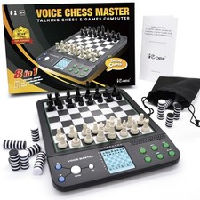 iCore Electronic Chess Set - Teach and Play with The Smart Chess Computer Game B