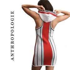 NWT Daily Practice by Anthropologie Red Trek Utility Mini Dress Size Small