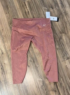  Nike Go Women's Firm-Support High-Waisted 7/8 Leggings with Pockets (Plus Size)