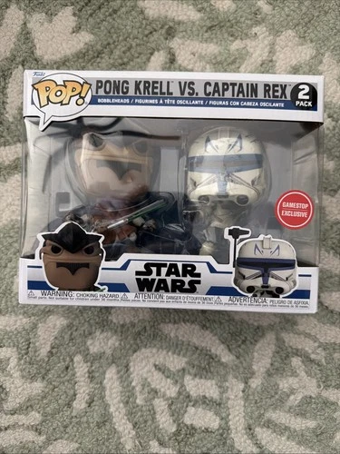 Funko Pop! Vinyl: Star Wars - Pong Krell vs. Captain Rex 2-Pack - GameStop