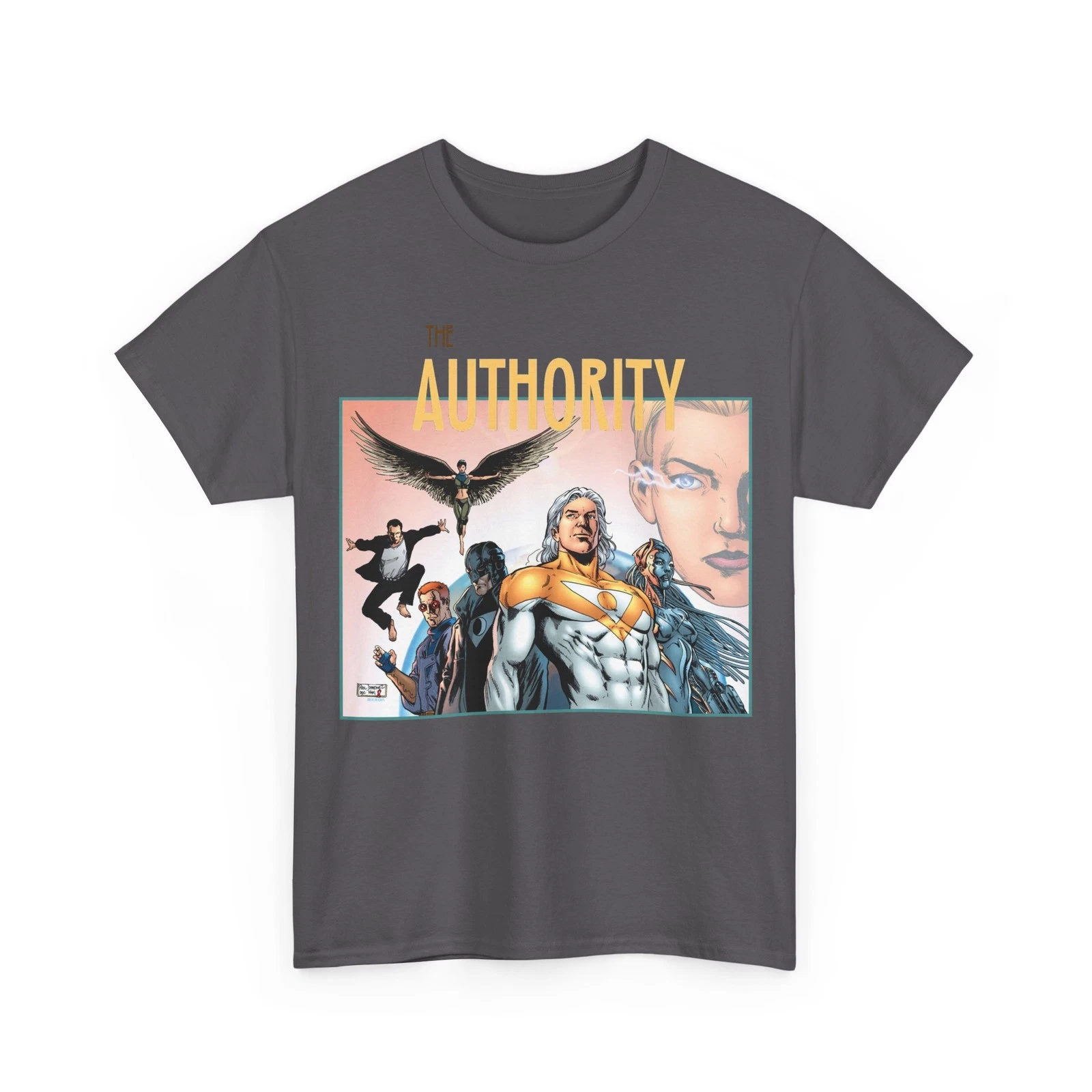 Authority T-Shirt - Wildstorm/DC Comics - Phil Jimenez Art - Apollo, Midnighter