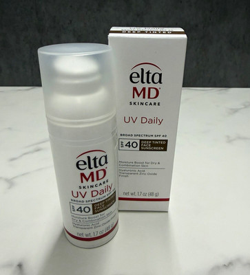 EltaMD UV Daily SPF 40 Deep Tinted Broad Spectrum Mineral Face Sunscreen 1.7oz