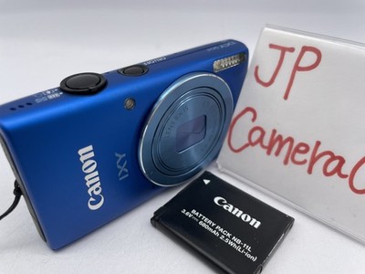 Canon PowerShot ELPH 115 IS IXUS 132 IXY 90F blue digital camera 3943