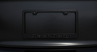 Black Betty License Plate Frame Black License Plate Frame for Any Black Car