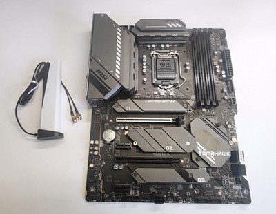 MSI MAG Z590 Tomahawk WiFi ATX Mainboard DDR4 Intel LGA1200 Schwarz