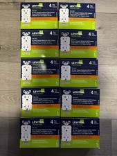 LOT OF 10 LEVITON GFTR2-4W TOTAL 40PCS 20A GFCI OUTLET TAMPER RESISTANT WHITE
