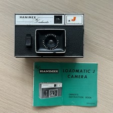 Vintage 60s/70s Hanimex Loadmatic J Film Camera UNTESTED With Instruction Manual