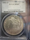 1901 O Morgan Silver Dollar - PCGS MS63