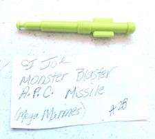 Vintage GI Joe Monster Blaster A.P.C. MISSILE Mega Marines weapon accessory~~#2