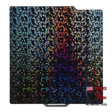 PEY Build Plate Sheet Spring 257x257mm PEY Octagonal Star and PEY Starry Sky